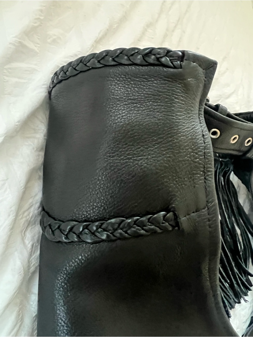 Leather Mill Arizona Matching Jacket & Chaps Set — Size L/M - Picture 3 of 16